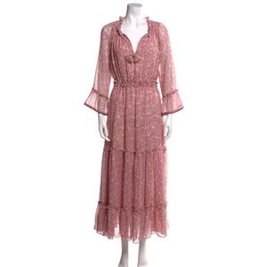 MISA LOS ANGELES
Floral Print Long Dress